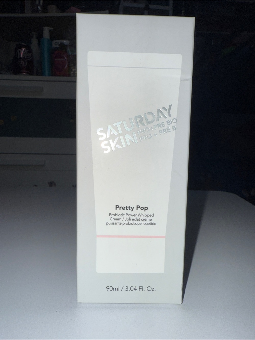 Saturday Skin Pretty Pop Probiotic Power Whipped Cream - White